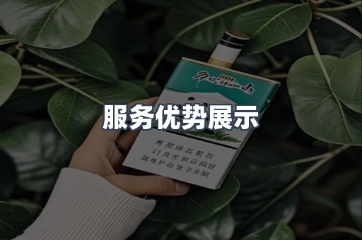 服务优势展示